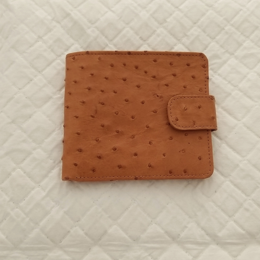 OSTRICH WALLET BY Echt 2 Prym NEVER USED